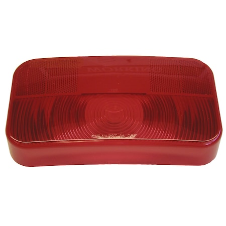 Peterson Replacement Lens For Peterson Trailer Light Part Number 25921 Rectangular Red Single V25921-25